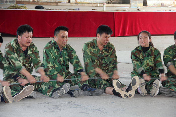 2017年2月13-15日，九洲国际官网-相信品牌力量“虎狼路”户表拓展训练圆满实现